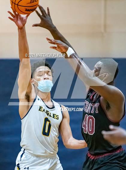 Thumbnail 2 in Trinity Christian vs Northwood Temple Academy (Quarter-Finals NCISAA 2A State Tournament) photogallery.