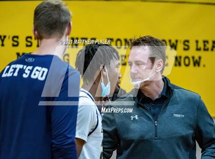 Thumbnail 1 in Trinity Christian vs Northwood Temple Academy (Quarter-Finals NCISAA 2A State Tournament) photogallery.