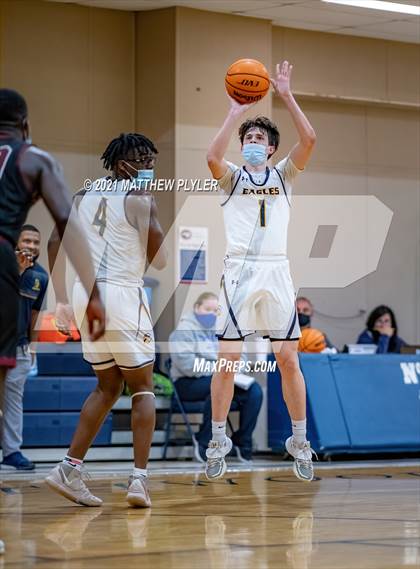 Thumbnail 3 in Trinity Christian vs Northwood Temple Academy (Quarter-Finals NCISAA 2A State Tournament) photogallery.