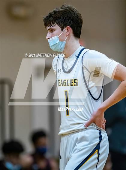 Thumbnail 1 in Trinity Christian vs Northwood Temple Academy (Quarter-Finals NCISAA 2A State Tournament) photogallery.