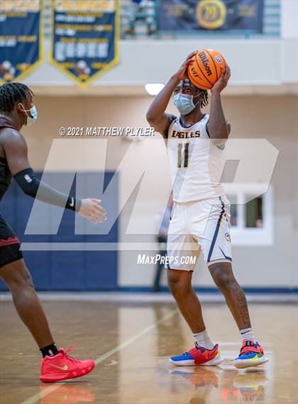 Thumbnail 2 in Trinity Christian vs Northwood Temple Academy (Quarter-Finals NCISAA 2A State Tournament) photogallery.