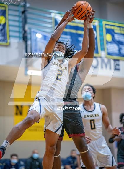 Thumbnail 1 in Trinity Christian vs Northwood Temple Academy (Quarter-Finals NCISAA 2A State Tournament) photogallery.