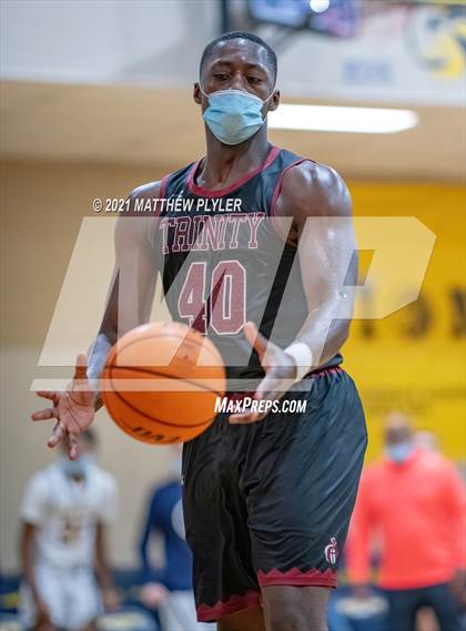 Thumbnail 1 in Trinity Christian vs Northwood Temple Academy (Quarter-Finals NCISAA 2A State Tournament) photogallery.