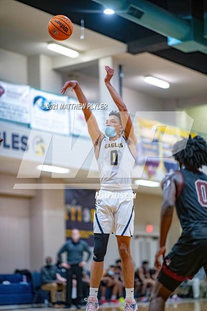 Thumbnail 3 in Trinity Christian vs Northwood Temple Academy (Quarter-Finals NCISAA 2A State Tournament) photogallery.