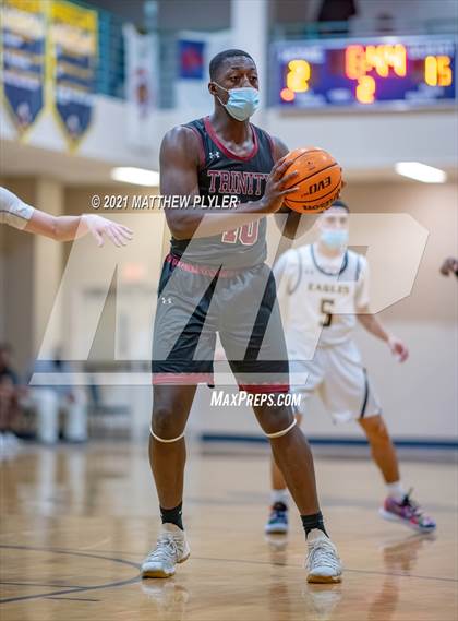 Thumbnail 2 in Trinity Christian vs Northwood Temple Academy (Quarter-Finals NCISAA 2A State Tournament) photogallery.