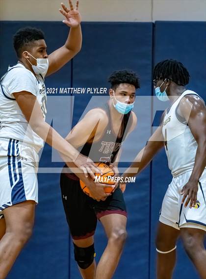 Thumbnail 3 in Trinity Christian vs Northwood Temple Academy (Quarter-Finals NCISAA 2A State Tournament) photogallery.