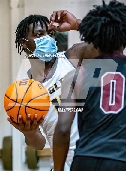 Thumbnail 1 in Trinity Christian vs Northwood Temple Academy (Quarter-Finals NCISAA 2A State Tournament) photogallery.