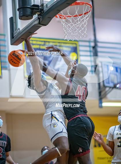 Thumbnail 1 in Trinity Christian vs Northwood Temple Academy (Quarter-Finals NCISAA 2A State Tournament) photogallery.
