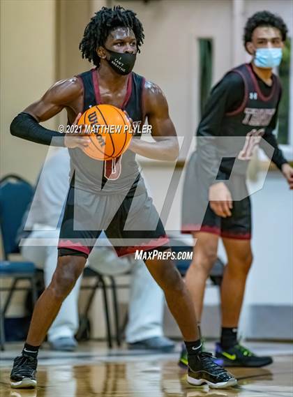 Thumbnail 3 in Trinity Christian vs Northwood Temple Academy (Quarter-Finals NCISAA 2A State Tournament) photogallery.