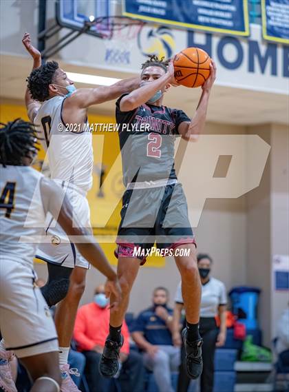 Thumbnail 2 in Trinity Christian vs Northwood Temple Academy (Quarter-Finals NCISAA 2A State Tournament) photogallery.