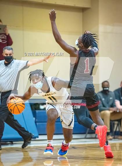 Thumbnail 3 in Trinity Christian vs Northwood Temple Academy (Quarter-Finals NCISAA 2A State Tournament) photogallery.