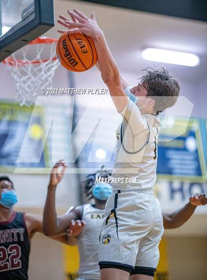 Thumbnail 1 in Trinity Christian vs Northwood Temple Academy (Quarter-Finals NCISAA 2A State Tournament) photogallery.