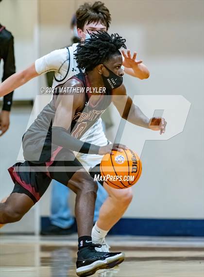 Thumbnail 2 in Trinity Christian vs Northwood Temple Academy (Quarter-Finals NCISAA 2A State Tournament) photogallery.