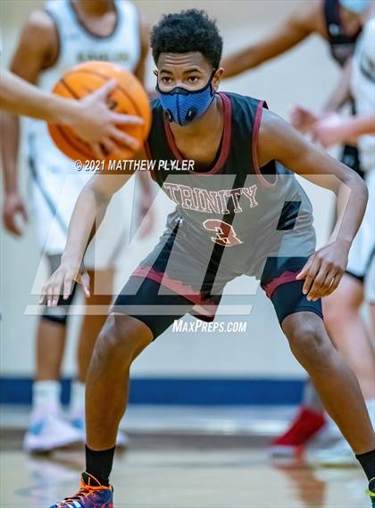 Thumbnail 1 in Trinity Christian vs Northwood Temple Academy (Quarter-Finals NCISAA 2A State Tournament) photogallery.