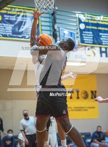 Thumbnail 3 in Trinity Christian vs Northwood Temple Academy (Quarter-Finals NCISAA 2A State Tournament) photogallery.