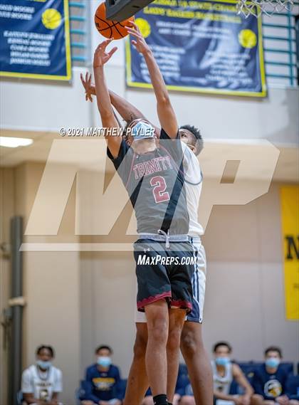 Thumbnail 3 in Trinity Christian vs Northwood Temple Academy (Quarter-Finals NCISAA 2A State Tournament) photogallery.