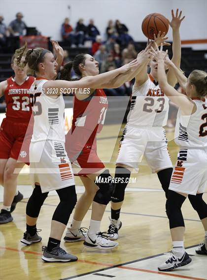Thumbnail 1 in Johnstown-Monroe @ Amanda-Clearcreek (OHSAA D3 Sectional Playoff) photogallery.