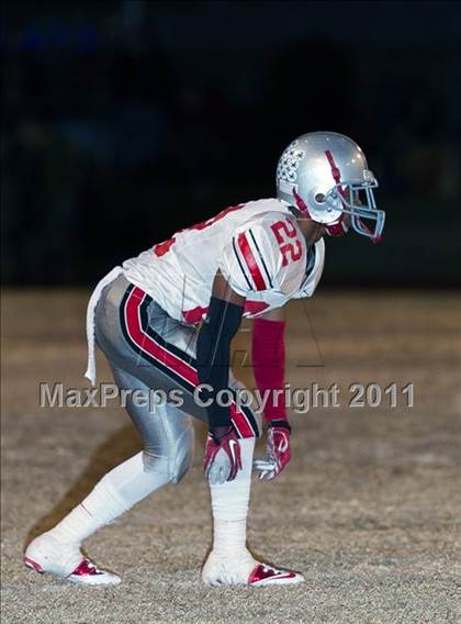 Thumbnail 3 in Palm Springs vs. Rancho Verde (CIF SS Central Division Final) photogallery.