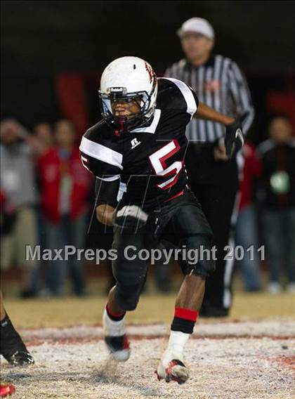 Thumbnail 1 in Palm Springs vs. Rancho Verde (CIF SS Central Division Final) photogallery.