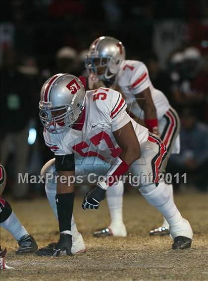 Thumbnail 2 in Palm Springs vs. Rancho Verde (CIF SS Central Division Final) photogallery.