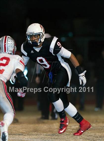 Thumbnail 2 in Palm Springs vs. Rancho Verde (CIF SS Central Division Final) photogallery.