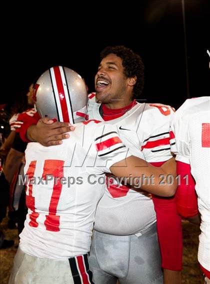 Thumbnail 3 in Palm Springs vs. Rancho Verde (CIF SS Central Division Final) photogallery.