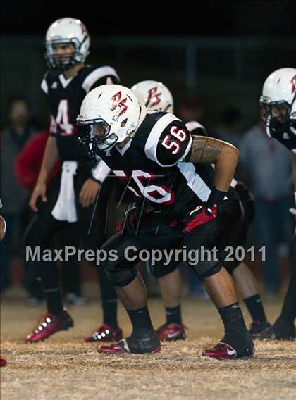 Thumbnail 1 in Palm Springs vs. Rancho Verde (CIF SS Central Division Final) photogallery.