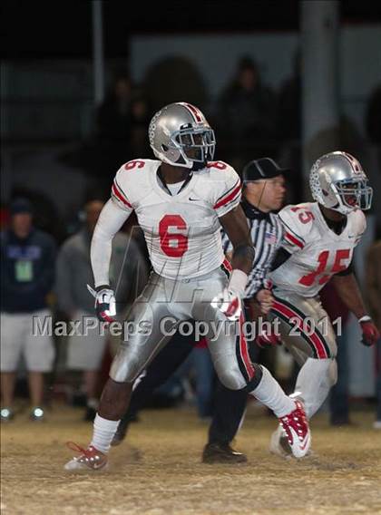Thumbnail 2 in Palm Springs vs. Rancho Verde (CIF SS Central Division Final) photogallery.