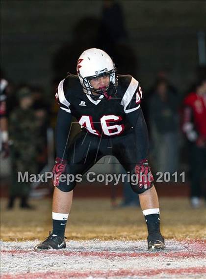 Thumbnail 3 in Palm Springs vs. Rancho Verde (CIF SS Central Division Final) photogallery.
