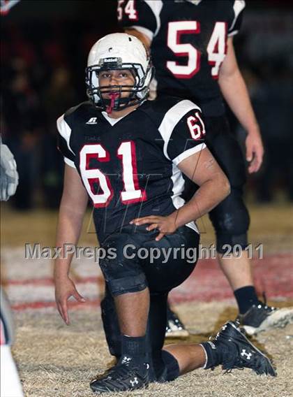 Thumbnail 2 in Palm Springs vs. Rancho Verde (CIF SS Central Division Final) photogallery.