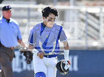 Thumbnail 3 in Manor New Tech vs. Travis (AISD Tournament) photogallery.