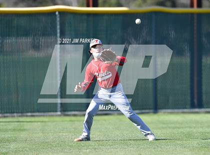 Thumbnail 1 in Manor New Tech vs. Travis (AISD Tournament) photogallery.