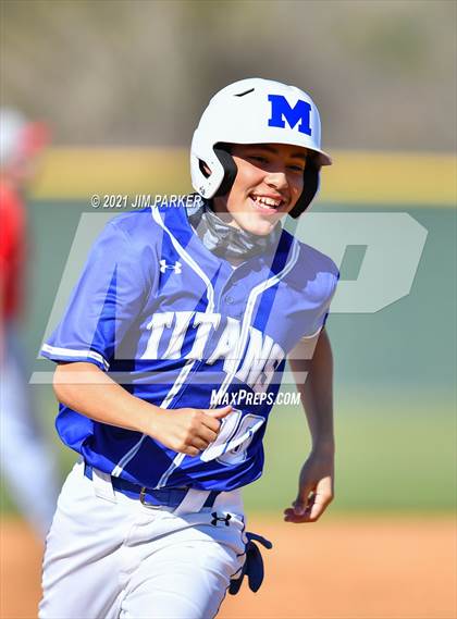 Thumbnail 2 in Manor New Tech vs. Travis (AISD Tournament) photogallery.