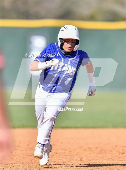 Thumbnail 3 in Manor New Tech vs. Travis (AISD Tournament) photogallery.