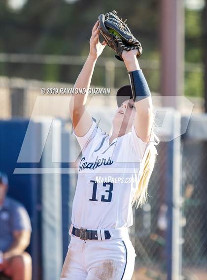 Thumbnail 3 in Foothill vs. Central Valley Christian (CIF CS D6 Final) photogallery.