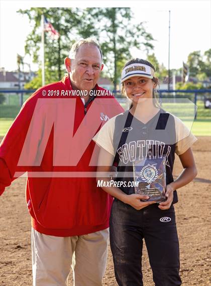 Thumbnail 3 in Foothill vs. Central Valley Christian (CIF CS D6 Final) photogallery.
