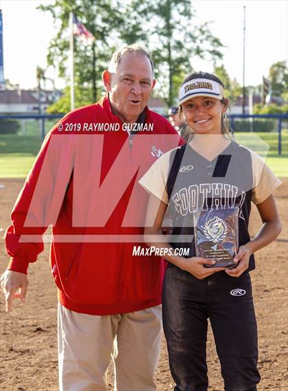 Thumbnail 1 in Foothill vs. Central Valley Christian (CIF CS D6 Final) photogallery.