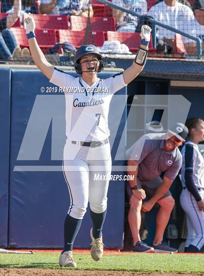 Thumbnail 3 in Foothill vs. Central Valley Christian (CIF CS D6 Final) photogallery.