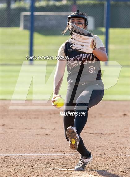 Thumbnail 3 in Foothill vs. Central Valley Christian (CIF CS D6 Final) photogallery.