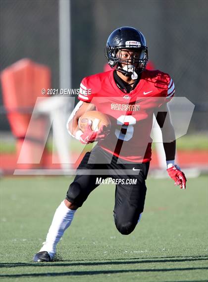 Thumbnail 1 in Middletown @ Salesian College Preparatory (CIF NCS D6 Playoffs) photogallery.
