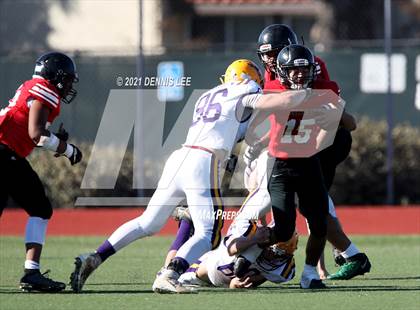 Thumbnail 2 in Middletown @ Salesian College Preparatory (CIF NCS D6 Playoffs) photogallery.