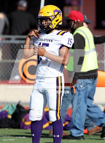 Thumbnail 1 in Middletown @ Salesian College Preparatory (CIF NCS D6 Playoffs) photogallery.