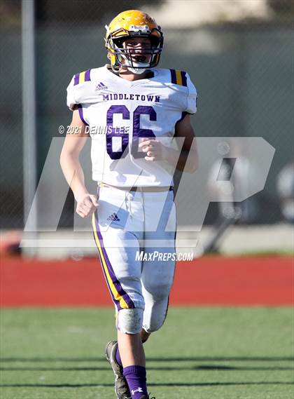 Thumbnail 1 in Middletown @ Salesian College Preparatory (CIF NCS D6 Playoffs) photogallery.