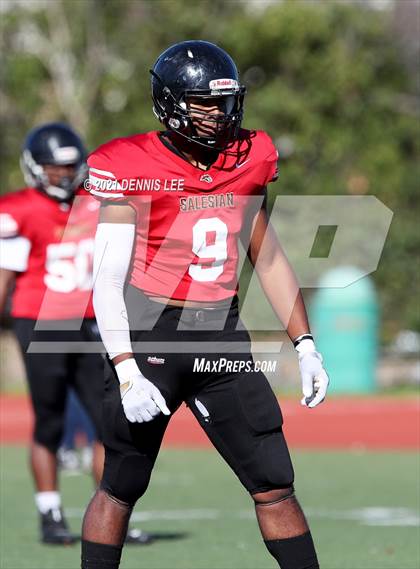 Thumbnail 2 in Middletown @ Salesian College Preparatory (CIF NCS D6 Playoffs) photogallery.