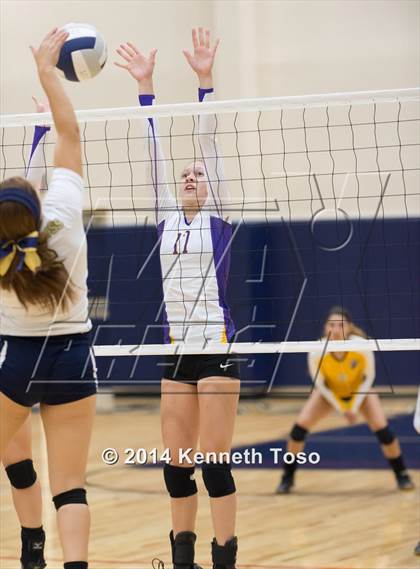 Thumbnail 2 in Holy Cross vs McAllen (SAISD Tournament) photogallery.