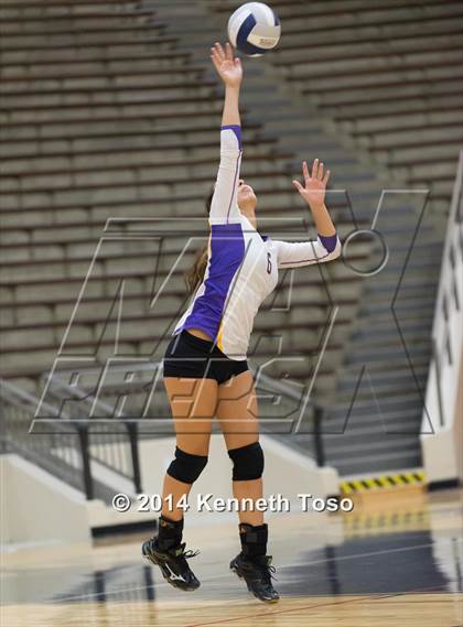 Thumbnail 3 in Holy Cross vs McAllen (SAISD Tournament) photogallery.