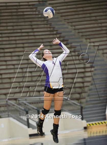 Thumbnail 3 in Holy Cross vs McAllen (SAISD Tournament) photogallery.