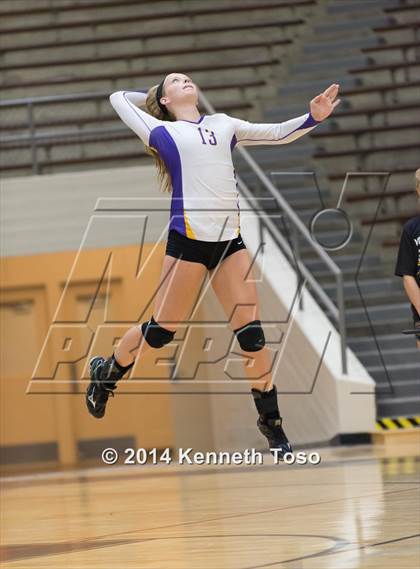 Thumbnail 1 in Holy Cross vs McAllen (SAISD Tournament) photogallery.
