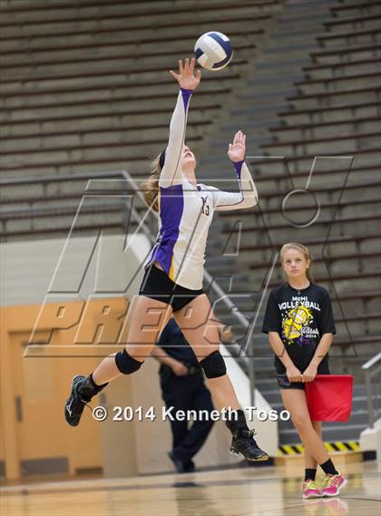 Thumbnail 2 in Holy Cross vs McAllen (SAISD Tournament) photogallery.