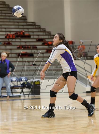 Thumbnail 2 in Holy Cross vs McAllen (SAISD Tournament) photogallery.